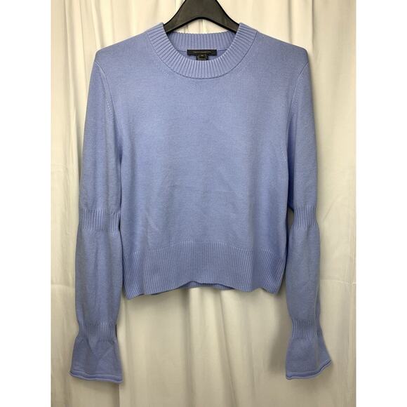 French Connection Women’s Lavender Crew Neck Long Sleeve Sweater Stretch M - Picture 1 of 10